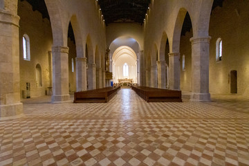 Fototapeta premium Basilica di Santa Maria di Collemaggio, L'Aquila (Abruzzo)