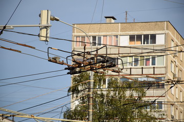 workers on scaffolding