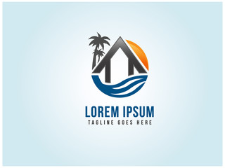 Hotel and Resort logo template