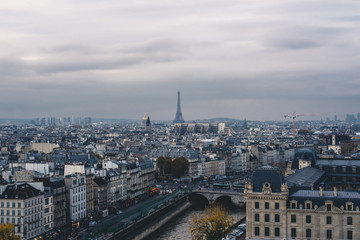 Fototapeta na wymiar Parisian sky