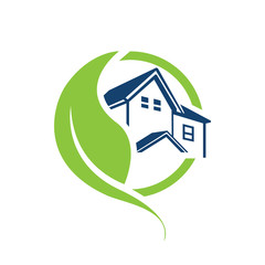 Green House logo Design vector