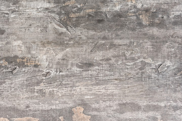 Light gray old textured wooden background.