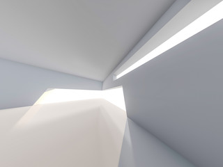 Obraz premium Abstract modern architecture background. 3D