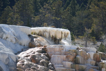 Geyser ledge