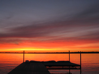 Just before dark