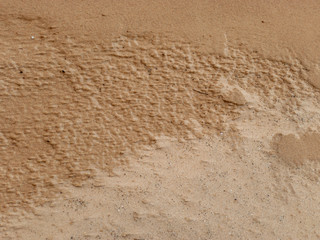 abstract wind and sand formations on the beach, suitable for textures and backgrounds