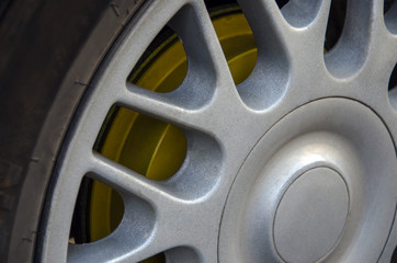 Car Wheel and Disc Brake