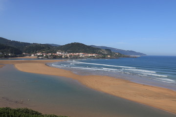 Urdaibai Bizkaia, Pais Vasco, Mundaka, Playa de Laga