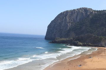 Urdaibai Bizkaia, Pais Vasco, Mundaka, Playa de Laga