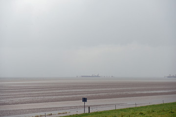 The Wadden Sea low tide