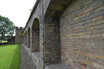 Old castle walls