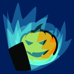 pumpkin_smartphone_blue light__by jziprian
