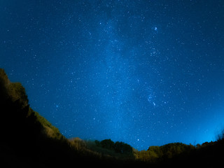 Fototapeta premium 冬の天の川