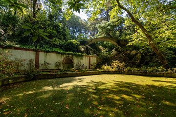 alley in park