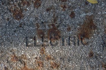 electric manhole cover
