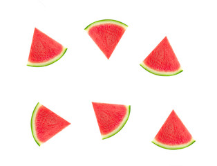 watermelon isolated on white background