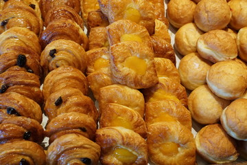The selection of bakery
