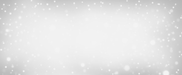 glitter vintage lights background. silver and white background. de-focused