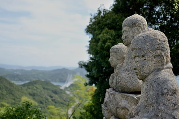 白滝山の五百羅漢(Arhat of Mt. Shiratakiyama)