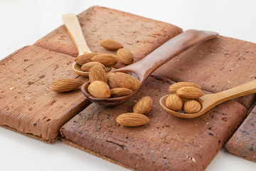 Frutos secos,  comida saludable, chia, almendras, nueces, goji,  coco