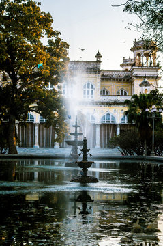 Fountain In Palace Of Nizam In Hyderabad India