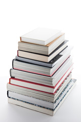 Book on white background