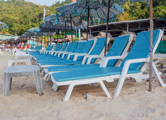 chairs on the beach