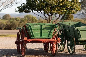 The old trailer and its historic accessories 07