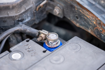 Car battery old and needs to be replaced