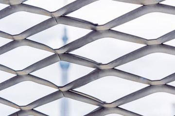 Expanded Metal Mesh Panels.