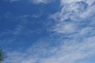 ９月の空