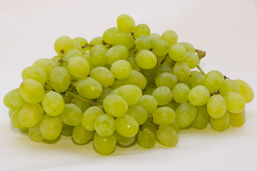 grape branch on a white background