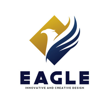 Fly Eagle, Eagle Logo Vector