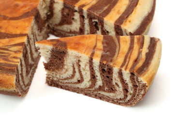 piece of chocolate cake