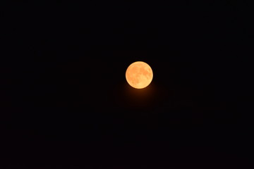 Vollmond über der Eifel