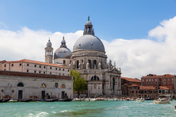 Fototapeta na wymiar Basilica of St. Mary of Health, Venice