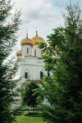 Ipatievsky Holy Trinity monastery in Kostroma at dawn.