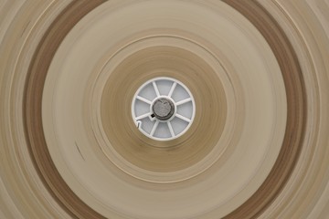 Close up a texture and background film core vintage. 