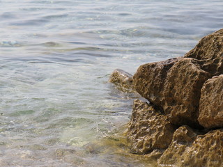 rocks in the sea