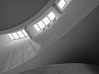 Obraz premium View to the skylight, Blick hinauf zum Oberlicht