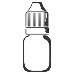 Icon of plastic 10ml bottle with dropper