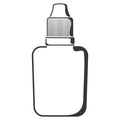 Icon of plastic 30ml bottle with dropper