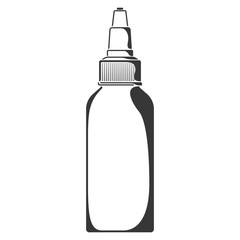 Icon of plastic 60ml bottle with dropper