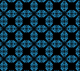 Fantasy geometric style shape textile pattern design for fashion and decorative background and wallpaper