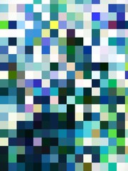 peerless colourful graphic designing with abstract mosaic background with squares