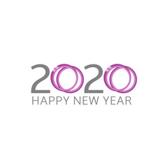 2020 Happy New Year onion icon