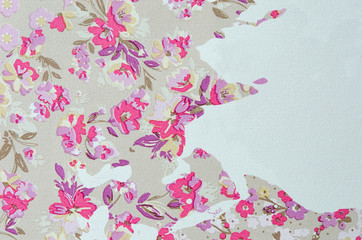 Wallpaper, wall paper, house Decorated to make it beautiful With many patterns Let us choose to use the service