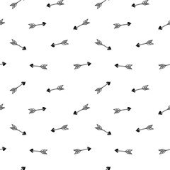 Love seamless pattern. Texture with white handwritten words. Valentines day background. Cute abstract romantic background. Repeat design for decor, prints