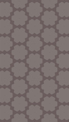 Ornate geometric pattern and two-tone abstract background