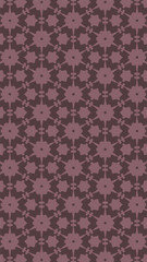 Ornate geometric pattern and two-tone abstract background